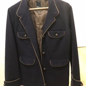 Vintage Tommy Hilfiger 1985 navy wool Jacket
